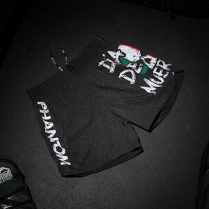 Fightshorts von Phantom Athletics im Mexiko-Design – ideal für MMA, Grappling und Kickboxen. Robustes Material und funktioneller Schnitt sorgen für maximale Beweglichkeit und Performance im Training.