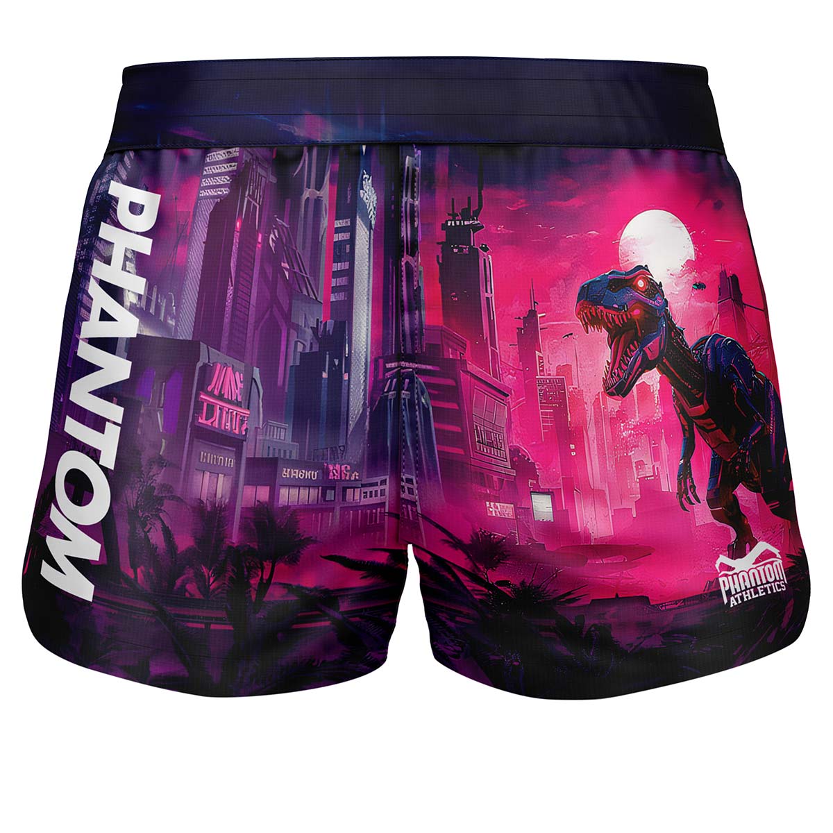 Hochfunktionale Fightshorts von Phantom Athletics im futuristischen Cyber-X-Design, perfekt für MMA, Grappling und Kampfsporttraining. Leichtes, strapazierfähiges Material garantiert maximale Bewegungsfreiheit.