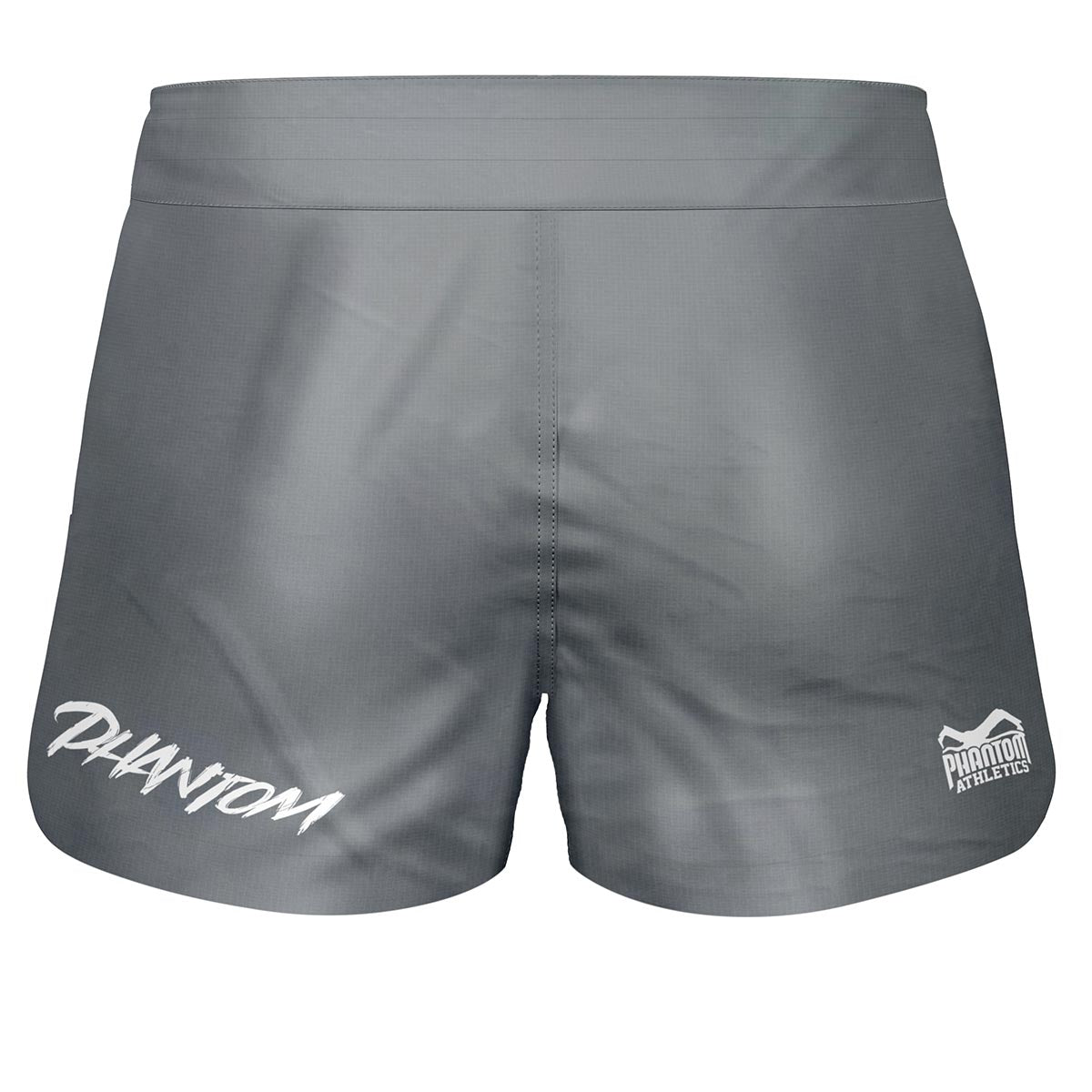 Phantom Athletics Fightshorts Fusion Ruthless – Grau – robuster und atmungsaktiver Trainingsteil mit athletischem Schnitt und überdurchschnittlicher Passform. Ideal für Profis und ambitionierte Kämpfer, die Wert auf Performance und Stil legen.