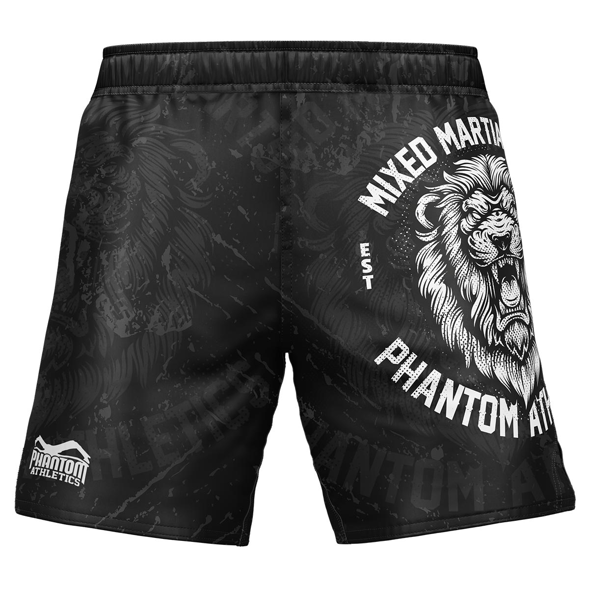 Die Phantom Athletics Fightshorts Evo Lionheart wurden für echte Kämpferherzen entwickelt – mit einem kraftvollen Design und maximaler Funktionalität. Das leichte, reißfeste Material bietet dir volle Bewegungsfreiheit für MMA, BJJ und Kickboxen.