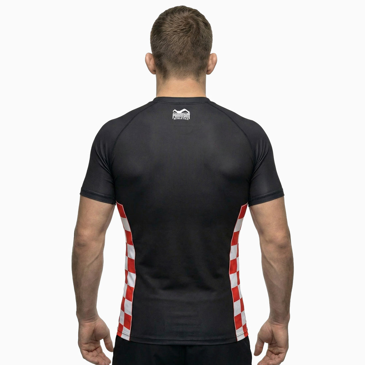 Rashguard Team Croatia - Schwarz