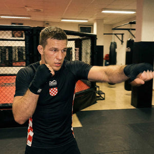 Rashguard Team Croatia - Schwarz