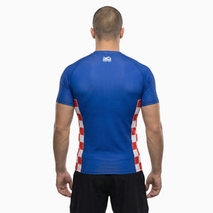 Rashguard Team Croatia - Blau
