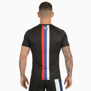 Rashguard Team Serbia - Schwarz