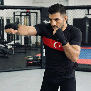 Rashguard Team Turkey - Schwarz
