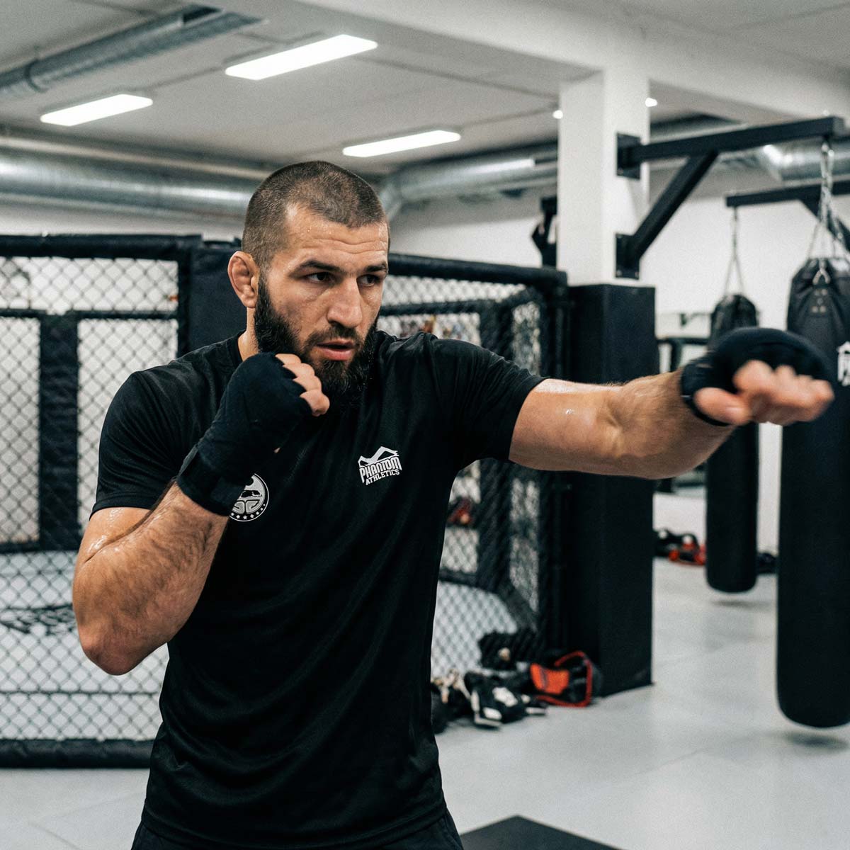 Trainingsshirt EVO+ Team Chechnya - Schwarz