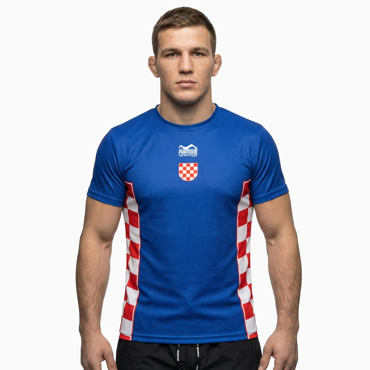 Trainingsshirt EVO+ Team Croatia - Blau