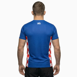 Trainingsshirt EVO+ Team Croatia - Blau