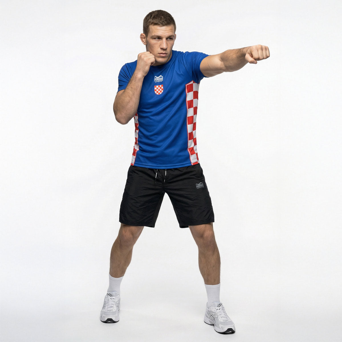 Trainingsshirt EVO+ Team Croatia - Blau