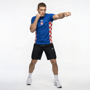 Trainingsshirt EVO+ Team Croatia - Blau