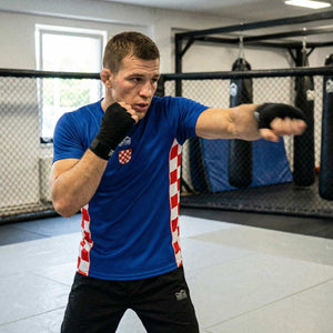 Trainingsshirt EVO+ Team Croatia - Blau