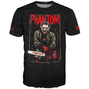 Hochwertiges Training Shirt EVO+ „Chainsaw“ von Phantom Athletics – ultraleichtes und atmungsaktives Material, ideal für intensives MMA-, Kickbox- und Kampfsport-Training.