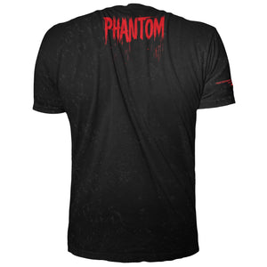 Premium Kampfsport-Shirt EVO+ „Chainsaw“ mit markantem Design von Phantom Athletics – optimale Passform und Markenqualität für Sparring, Grappling und Trainingseinheiten.