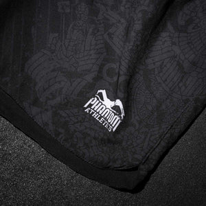 Fightshorts mit einzigartigem Azteken-Design, perfekt für MMA, BJJ und funktionelles Training. Hochwertiges Material sorgt für maximale Bewegungsfreiheit und Strapazierfähigkeit.