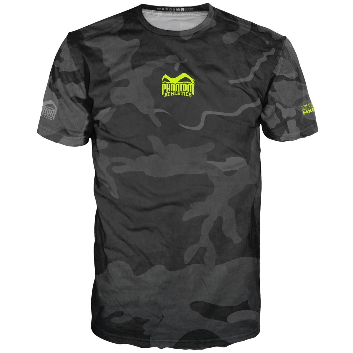 Leichtes Phantom Athletics Trainingsshirt "Evo Neon", ideal für MMA, Boxen und Grappling. Atmungsaktives Material für maximalen Komfort bei intensiven Workouts.