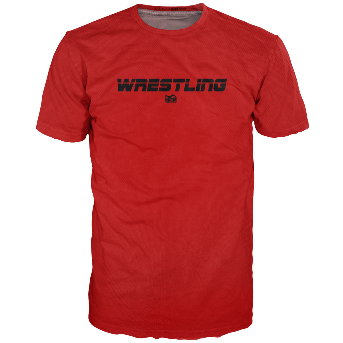 Training Shirt Evo Wrestling Red von Phantom Athletics, speziell für Ringer und Kampfsportler entwickelt. Atmungsaktives Material bietet Komfort und Bewegungsfreiheit bei intensiven Trainingseinheiten.