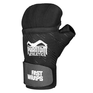 Die Fastwraps von Phantom Athletics sind die perfekte Lösung für Kampfsportler, die keine Zeit verlieren wollen. Mit ihrem Klettsystem lassen sich die Innenhandschuhe in Sekunden anlegen und ersetzen klassische Boxbandagen – ideal für intensives Training im Boxen oder Thaiboxen.