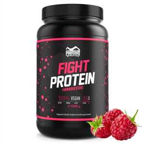 Fight Protein Raspberry 1000g von Phantom Athletics, speziell für Kampfsportler und Athleten entwickelt. Unterstützt den Muskelaufbau und die Regeneration nach intensiven Trainingseinheiten.
