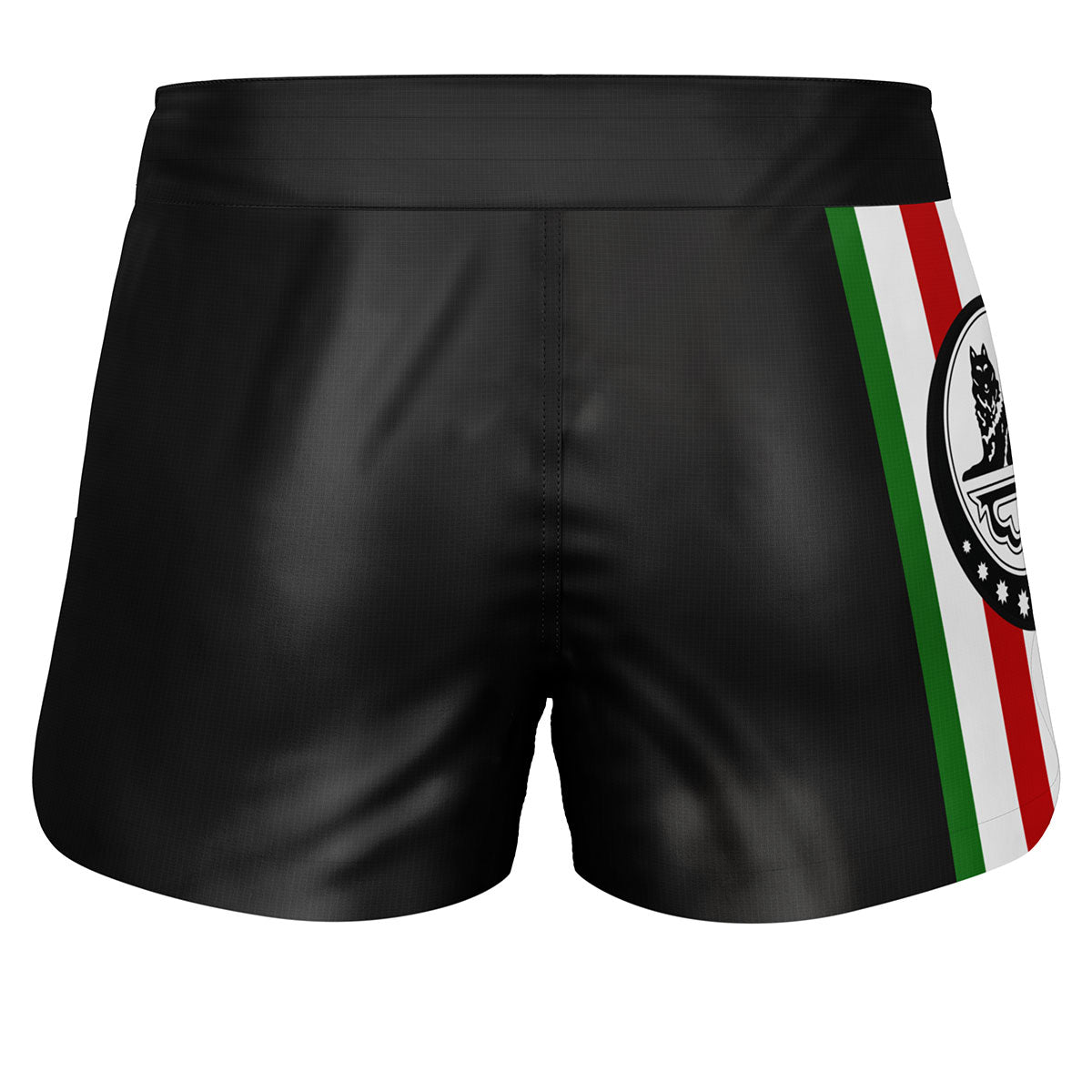 Performance-orientierte Phantom Athletics Kampfsport-Fightshorts Team Chechnya mit elastischem Bund und Kordelzug für sicheren Sitz bei Sparring, Kickboxen und anspruchsvollen Workouts im Gym.