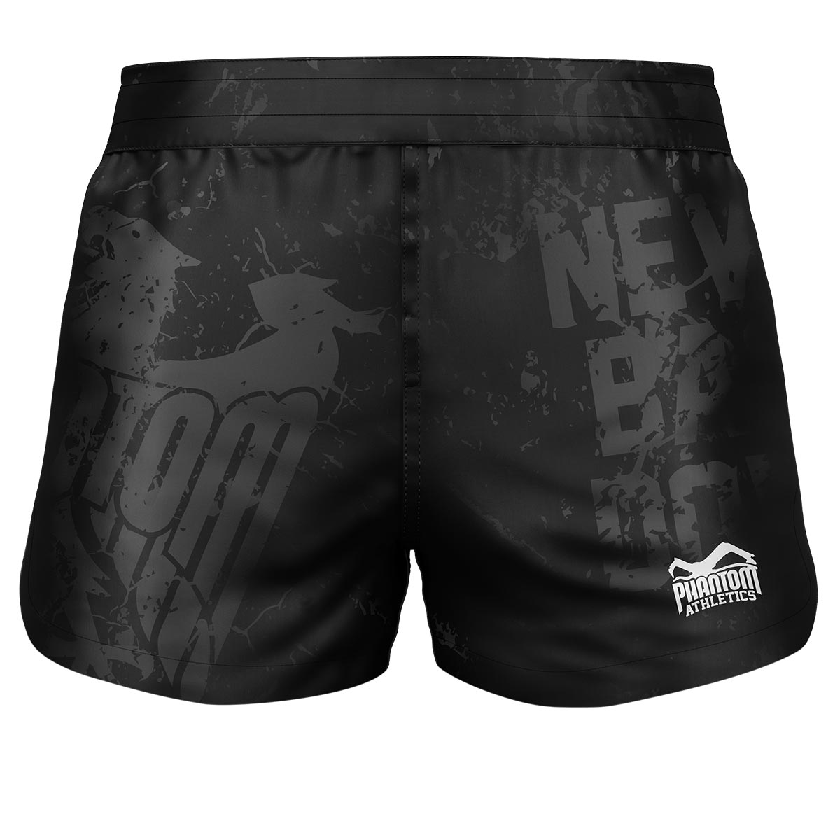 Phantom Fightshorts Fusion 2in1. Ultimate shorts for your martial arts. Ideal for MMA, Muay Thai, BJJ, wrestling and more. In black with Team Germany design.