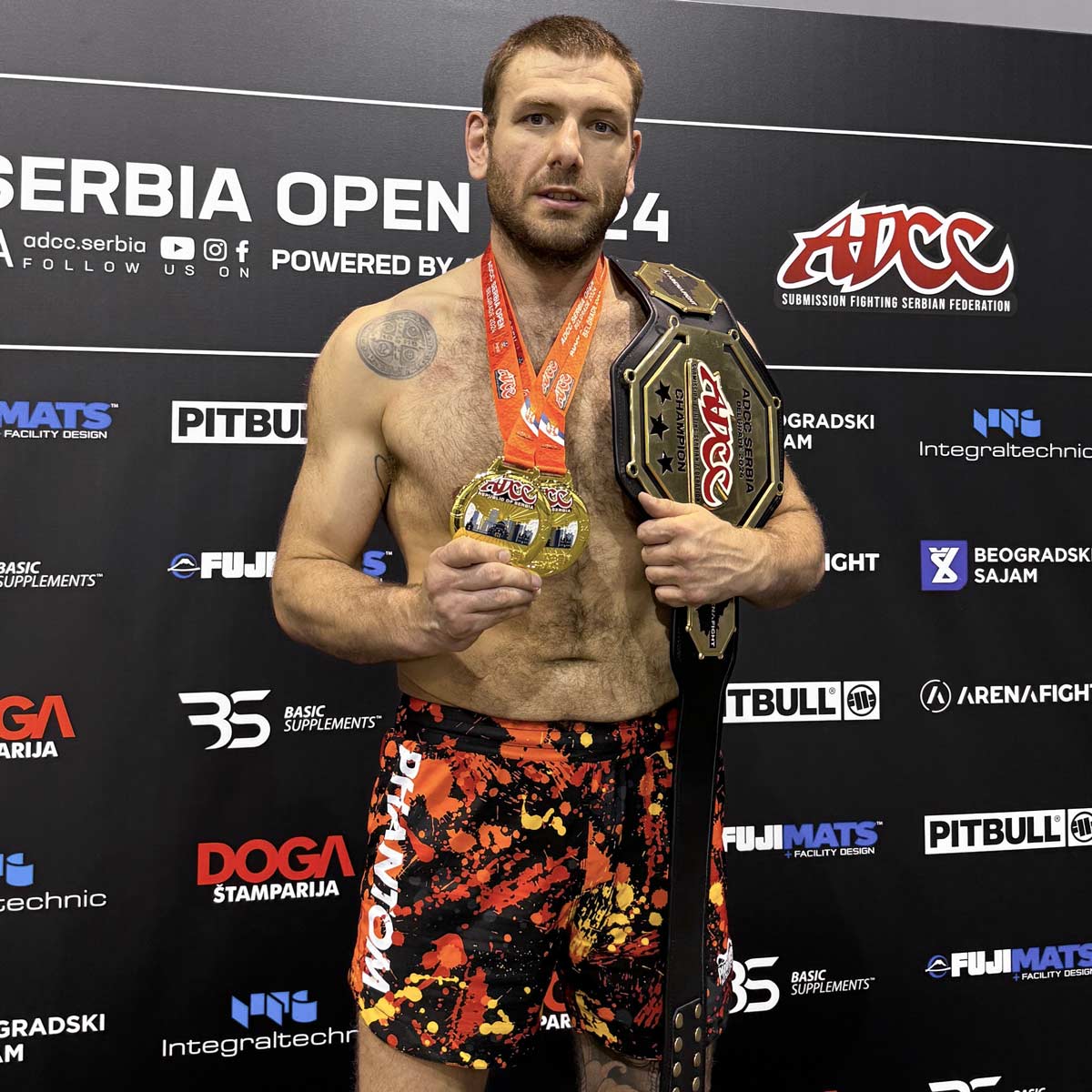 Short de combat MMA Grappling pour Homme - MA-8R | Bōa Fightwear Short de combat MMA Grappling pour Homme - MA-8R | Bōa Fightwear