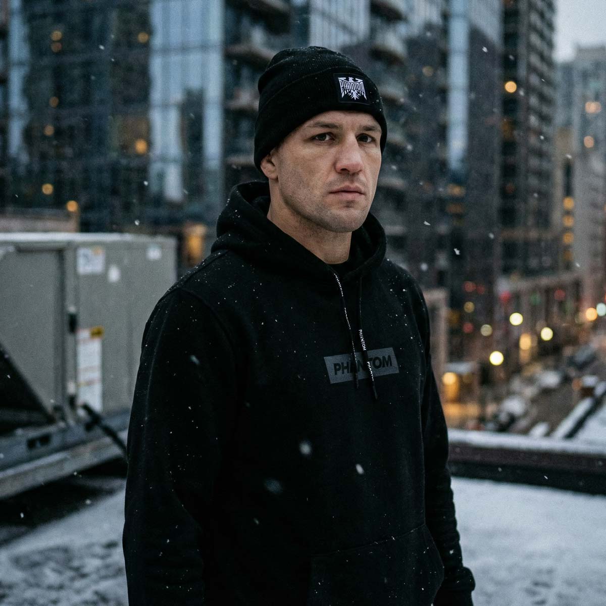 Hoodie Zero - Schwarz/Grau