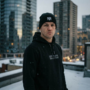 Hoodie Zero - Schwarz/Grau