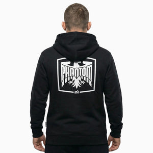 Sportlicher Hoodie Germany Schwarz von Phantom Athletics mit markantem Germany‑Adler‑Print auf dem Rücken – ideal für MMA‑Training, Sparring und Fitness‑Sessions.