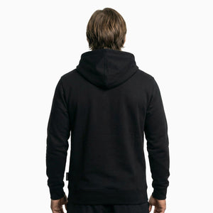 Komfortabler Kampfsport-Hoodie von Phantom Athletics in Schwarz mit markantem Deutschland-Print – perfekt für Box-, Kickbox- und Jiu-Jitsu-Sessions.