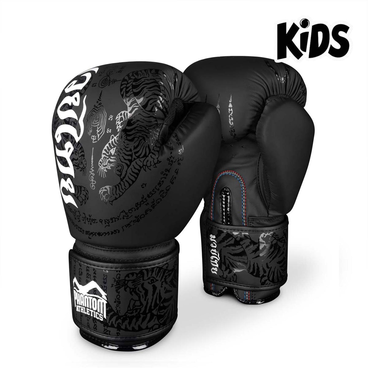 Die Phantom Athletics Kinder Boxhandschuhe – Muay Thai bieten jungen Kämpfern optimalen Schutz und Komfort beim Training und Sparring.