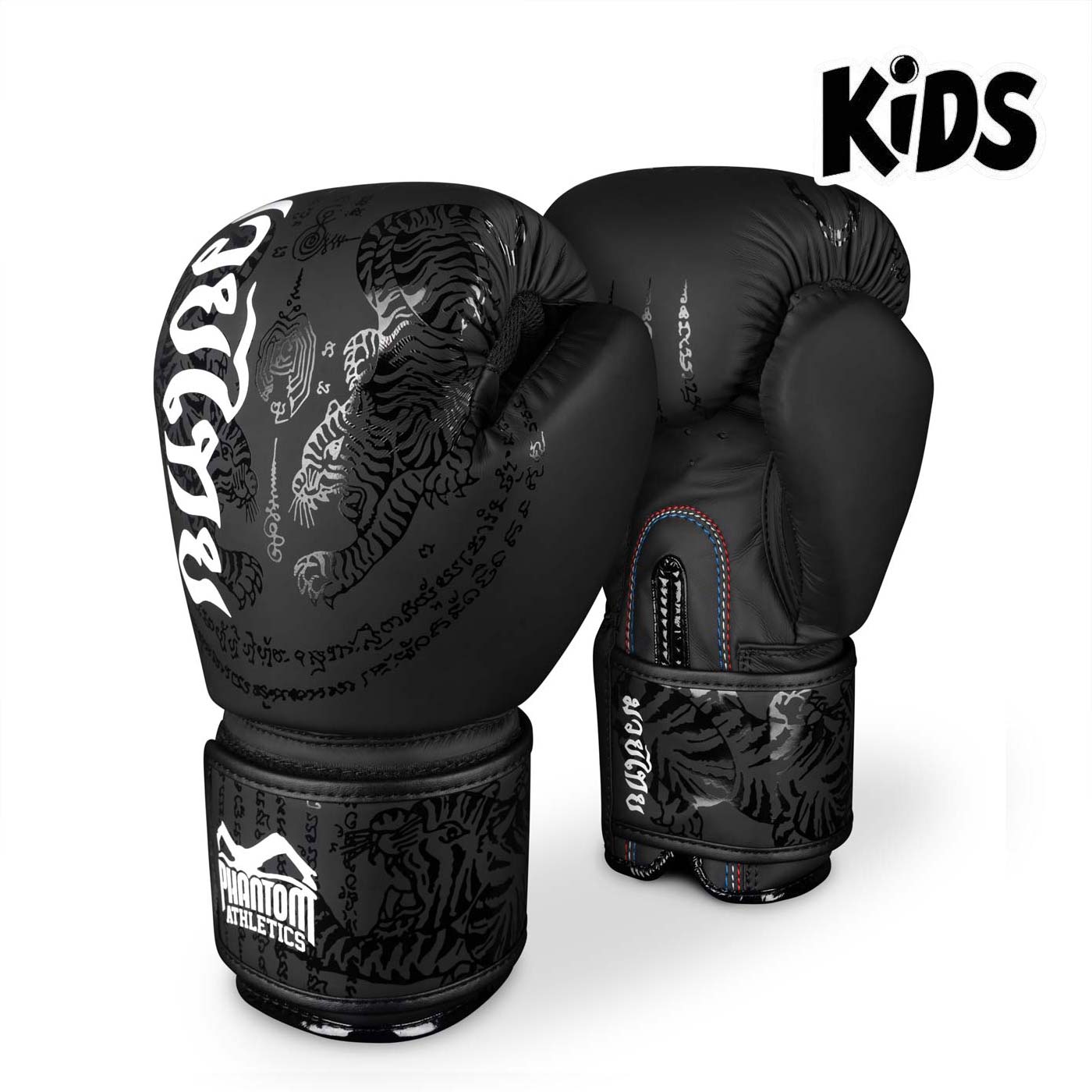 Die Phantom Athletics Kinder Boxhandschuhe – Muay Thai bieten jungen Kämpfern optimalen Schutz und Komfort beim Training und Sparring.