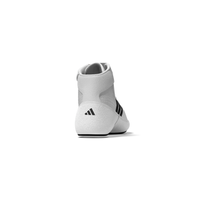 adidas Havoc Kinderschuhe in klassischem Weiß – für junge Kampfsportler im Ringen, Jiu-Jitsu und Grappling. Bieten Stabilität und Bewegungsfreiheit auf der Matte.