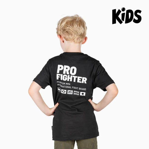 Ensemble Boxe Enfants – T-shirt + Short De Combat Pour Entraînement Kick Boxing, Muay Thai, MMA – Taille 6 à 16 Ans