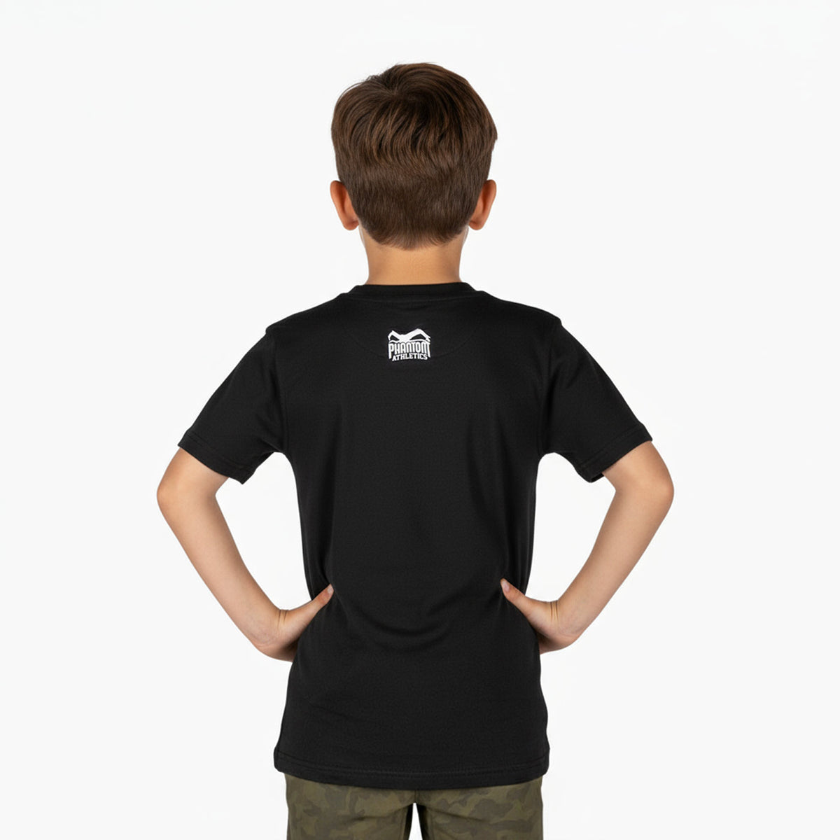 Kinder T-Shirt Team - Schwarz