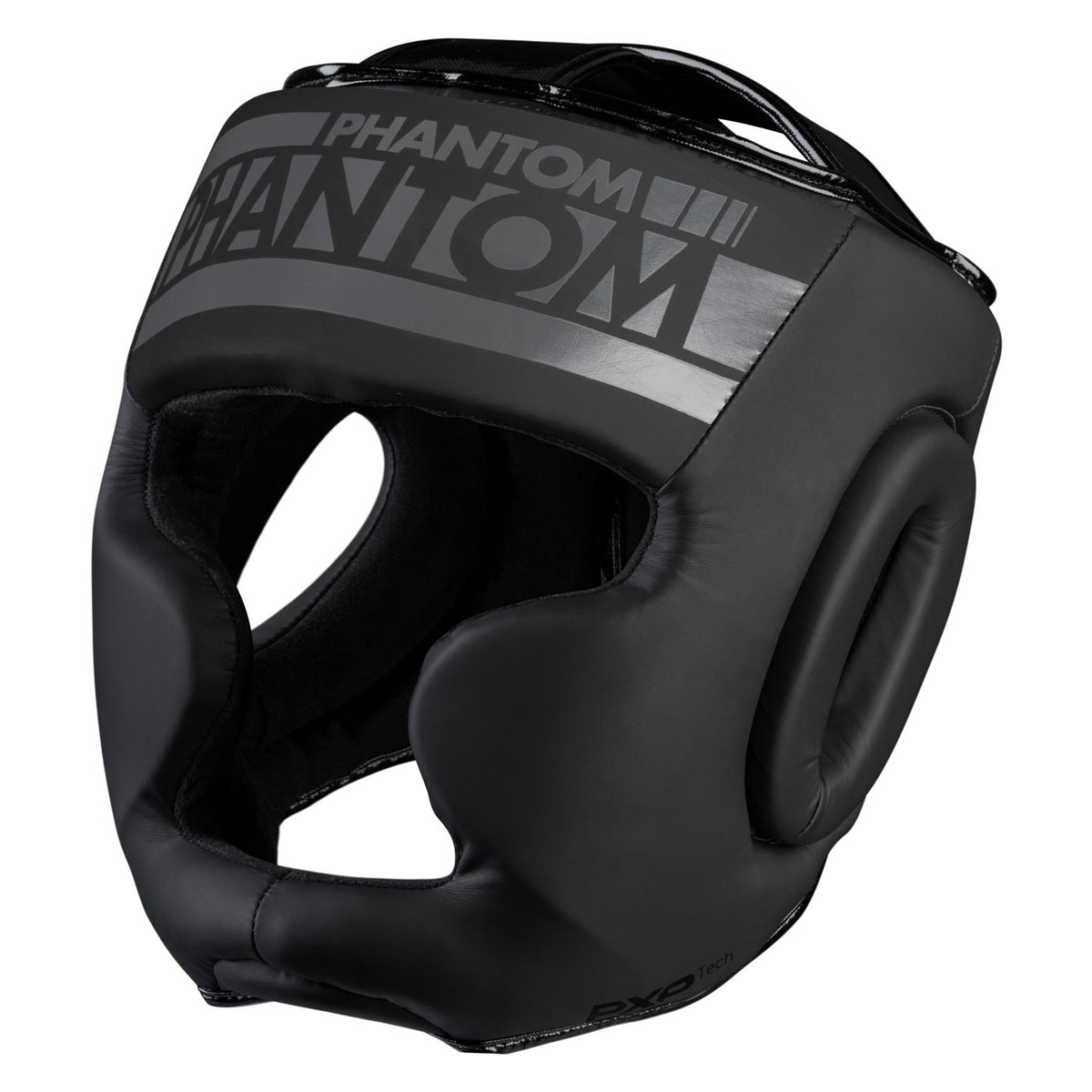 Phantom Athletics APEX Full Face Kopfschutz Schwarz/Grau – hochwertiger Ganzkopf-Schutz für MMA, Kickboxen, Muay Thai und Boxen mit verstärkter Polsterung für Stirn, Wangen und Kinn, ideal für Sparring und intensive Trainings. 100 % veganes PU-Material und langlebige Verarbeitung bieten Schutz und Komfort bei jedem Training.