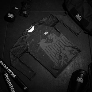 Das Phantom EVO Langarm Compression Rashguard im Team Germany Design. Mit Deutschland Adler und 