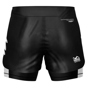 Diese Fight Shorts in der Ausführung „Savage“ überzeugen durch ihre robuste Verarbeitung und Flexibilität. Ideal für intensives MMA-Training, Sparring oder anspruchsvolle Grappling-Sessions.