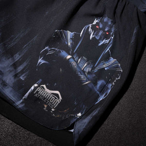 2 für Die Phantom Athletics Fightshorts Fusion-R – Anubis verbinden antike Symbolik mit moderner Kampfsport-Performance. Mit dem ägyptisch inspirierten Design und dem kraftvollen Look sind sie ideal für MMA, No-Gi Grappling, Kickboxen und funktionelles Training.