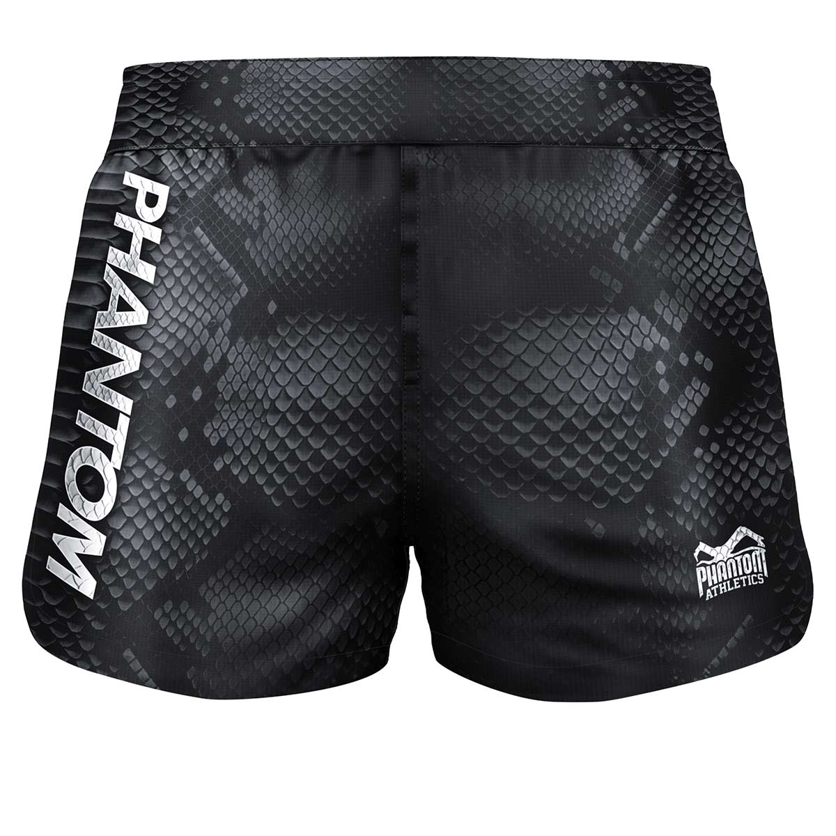 Die Fight Shorts Fusion „Black Mamba“ stehen für Präzision, Schnelligkeit und Stärke im Kampfsport. Ideal für MMA, Grappling und Kickboxen – mit elastischem Bund und reißfestem Material für volle Bewegungsfreiheit.
