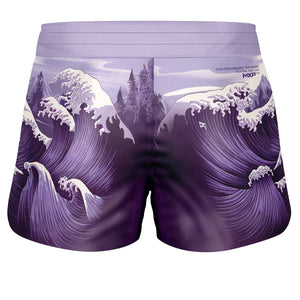 Dank ihres robusten Materials und des durchdachten Schnitts halten diese Fightshorts auch härtesten Belastungen stand. Der elastische Bund mit Klettverschluss sorgt für perfekten Sitz – ideal für explosive Techniken und schnelle Richtungswechsel.