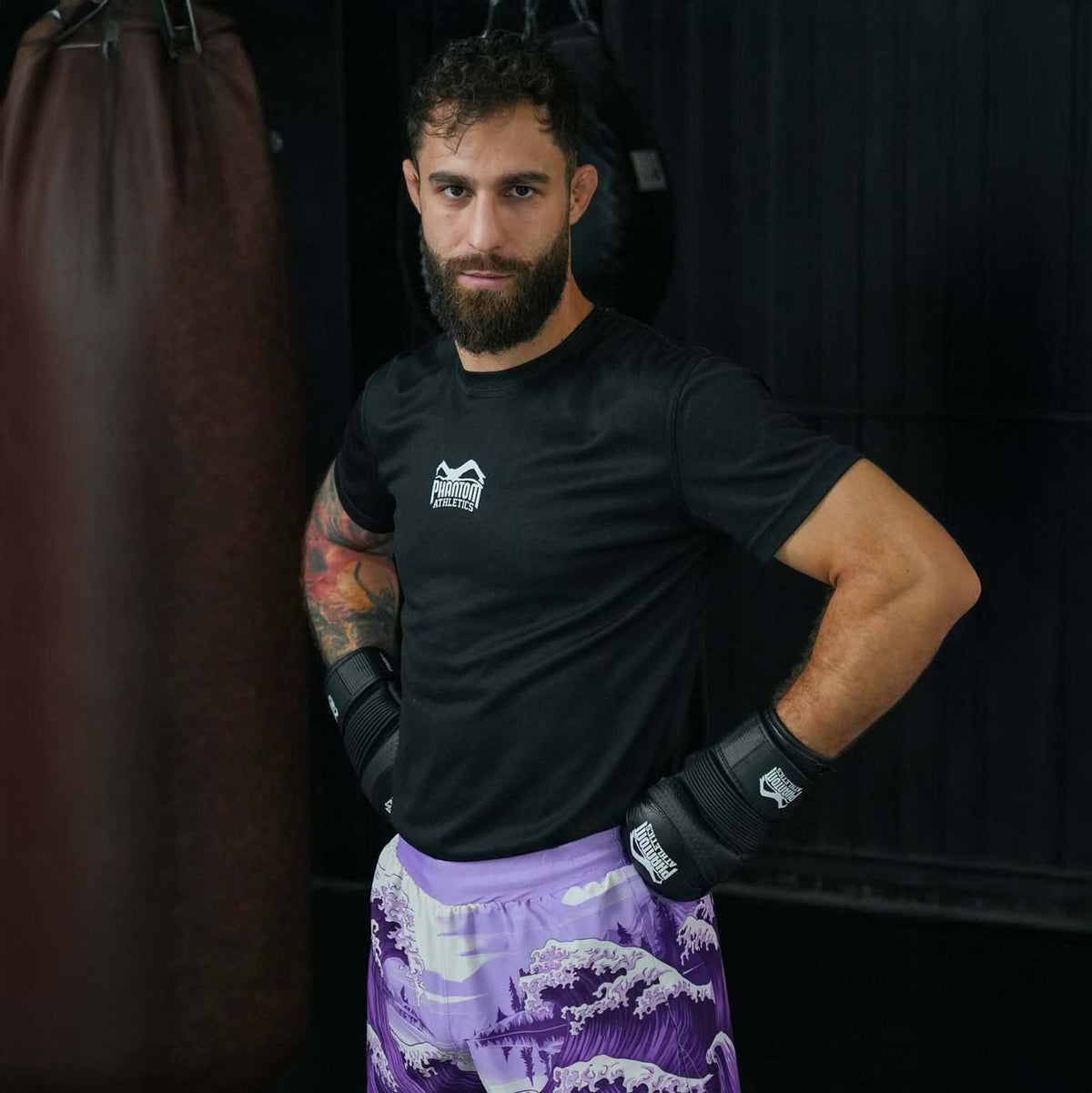 Fightshorts FUSION-R Tsunami - Lila