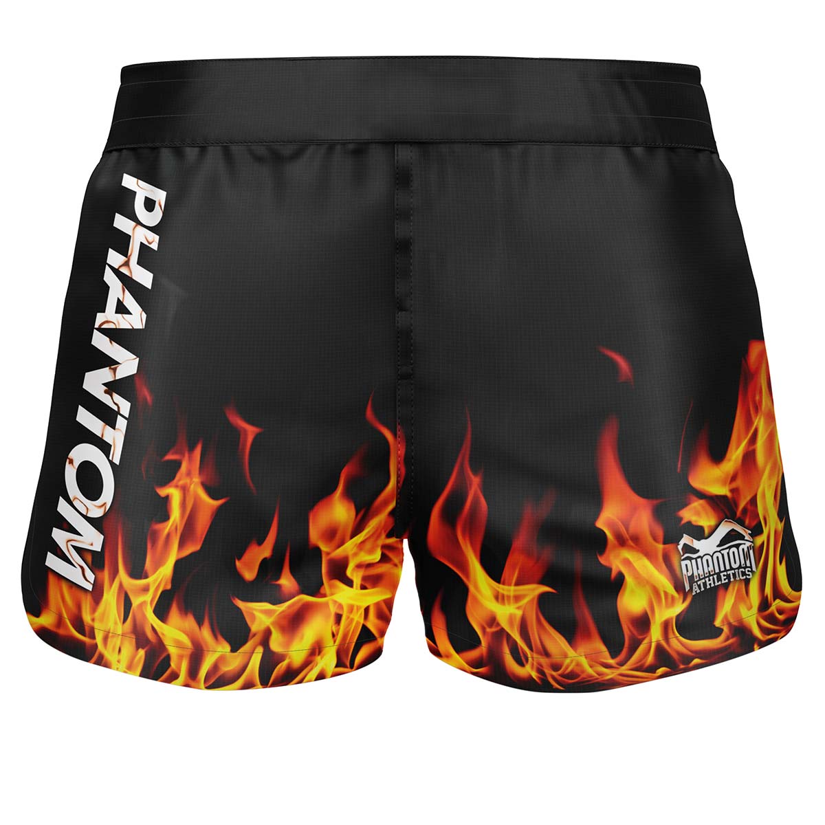 Die Phantom Athletics Fightshorts Fusion R Punisher überzeugen mit einem aggressiven Design und optimaler Bewegungsfreiheit – ideal für MMA, Grappling und funktionelles Kampfsporttraining. Das robuste Material bietet maximale Strapazierfähigkeit bei intensiven Fighteinheiten.