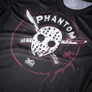 Das Phantom Athletics Trainingsshirt EVO – Slasher überzeugt mit einem düsteren Horror-Design und sportlicher Funktion. Ideal für MMA, Kickboxen oder Gym-Workouts mit maximalem Ausdruck und Performance.