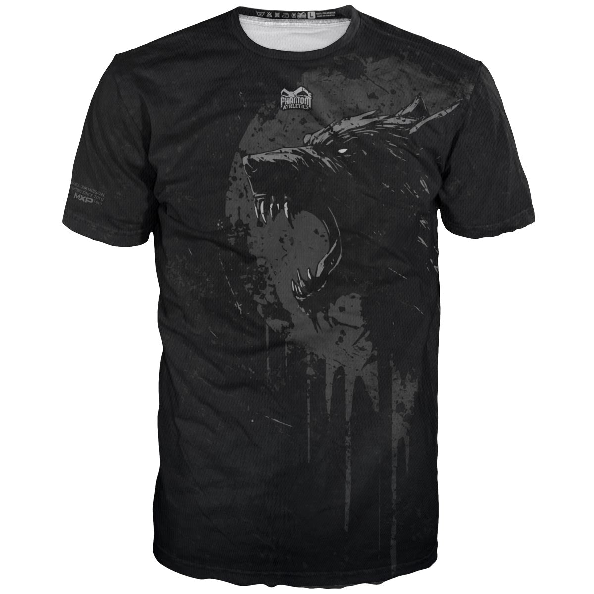 Martial Arts Training Shirt Werewolf | For MMA, BJJ, wrestling and 