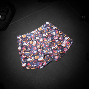 Robuste Kampfsport-Shorts mit stylischem Desert-Camo-Design in Schwarz. Ideal für intensive MMA-Einheiten, Sparring und funktionelles Training auf hohem Niveau.