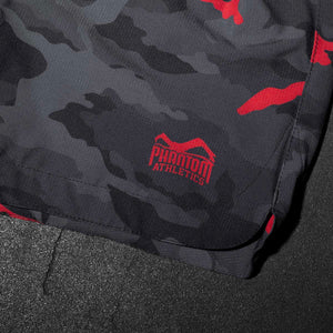 MMA Shorts mit auffälligem Flammen-Look – gemacht für intensive Trainingseinheiten im Muay Thai, No-Gi BJJ und Mixed Martial Arts. Für Kämpfer mit Feuer im Blut.