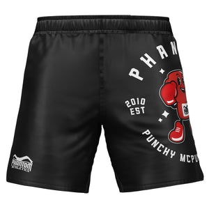 Fightshorts Evo Punchy von Phantom Athletics, ideal für MMA, Grappling und Kampfsporttraining. Leichtes Material und ergonomisches Design sorgen für Bewegungsfreiheit und Komfort.