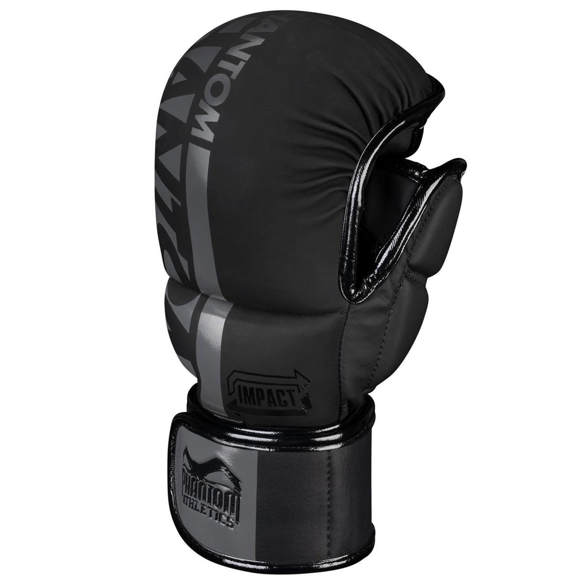 APEX MMA Sparringshandschuhe von Phantom Athletics – aus robustem, veganem PU-Material gefertigt; dicke Polsterung schützt Hände und Gelenke bei Schlägen und Kniestößen. Perfekt für Mixed Martial Arts, Muay Thai oder Box-Training.