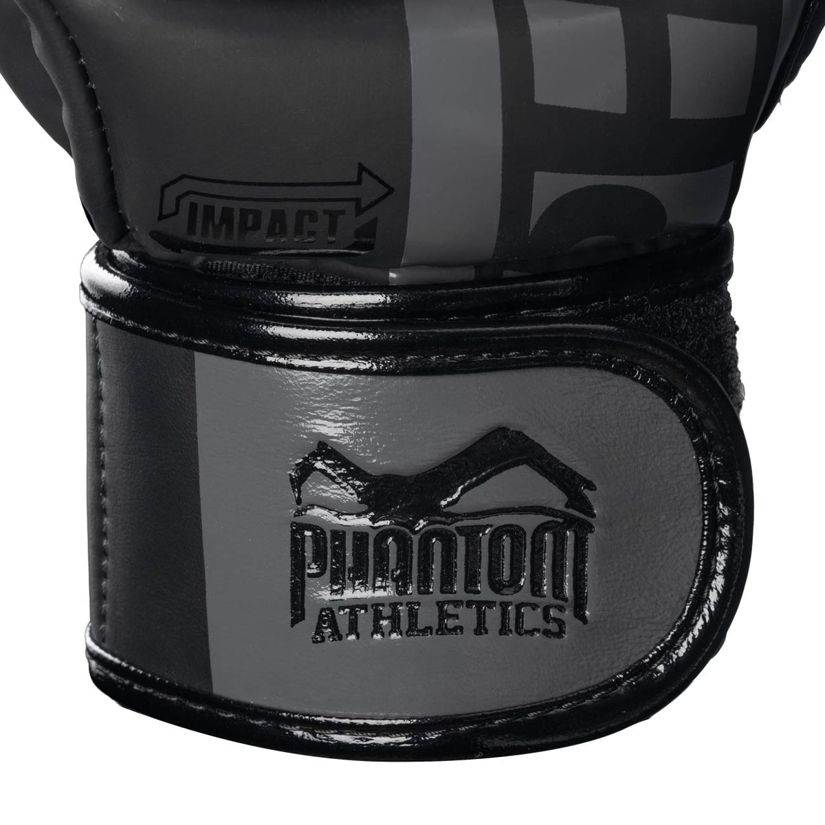 Phantom Athletics APEX MMA Gloves – stylisch mattes Schwarz-Grau, 100% vegan und langlebig: bestens geeignet für MMA, BJJ-Sparring, Kickboxen oder Muay Thai. Kombination aus Schutz, Komfort und Alltagstauglichkeit.