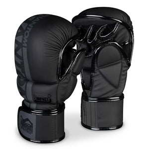 MMA Sparring Handschuhe APEX - Schwarz/Grau